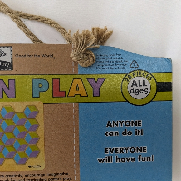 Innovative Kids Pattern Play Wooden Puzzles: Razzle Dazzle 28 Pc All Ages  NEW - Picture 7 of 11